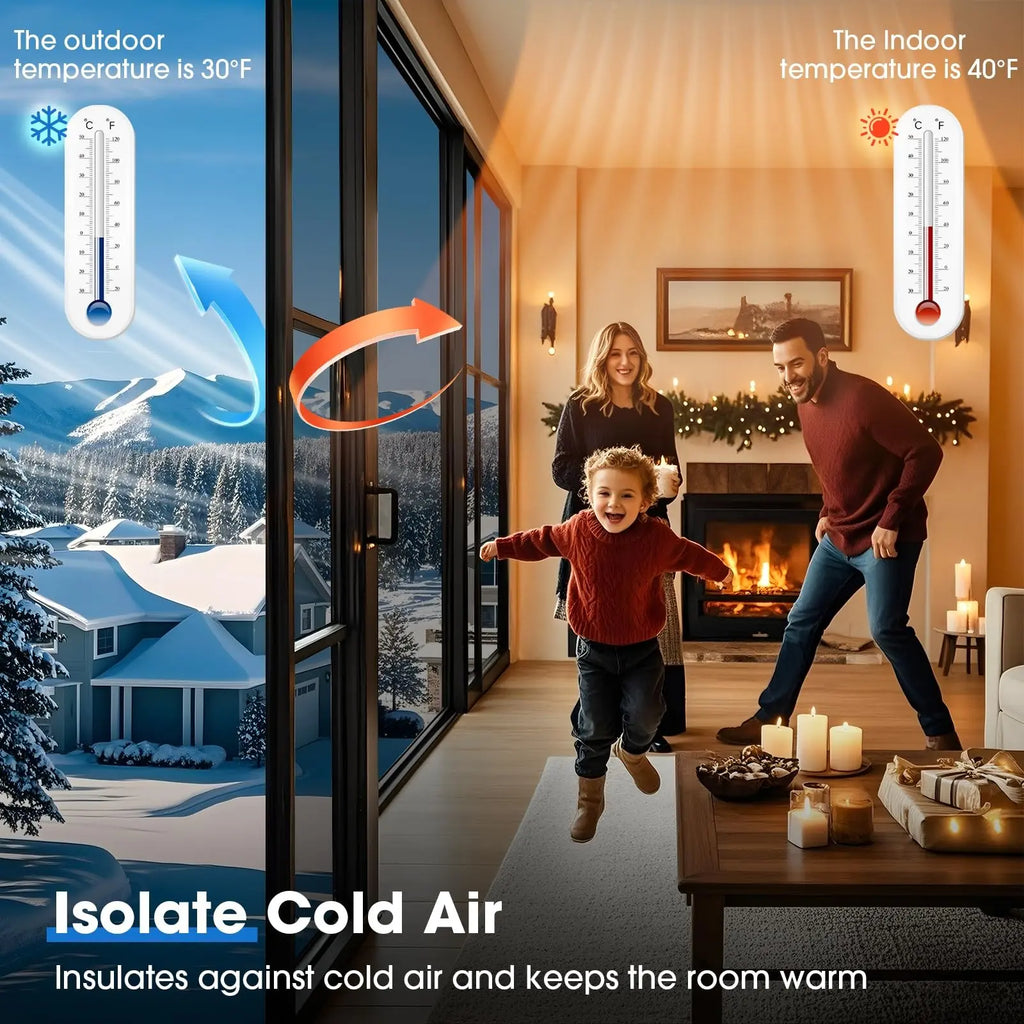 One-Way Privacy Window Film, Reflective Insulation Mirror Surface, Static Adhesive, UV Protection, Daytime Indoor Privacy, Silver Color, Window Privacy Films